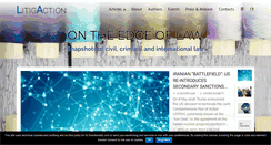 Desktop Screenshot of litigaction.com